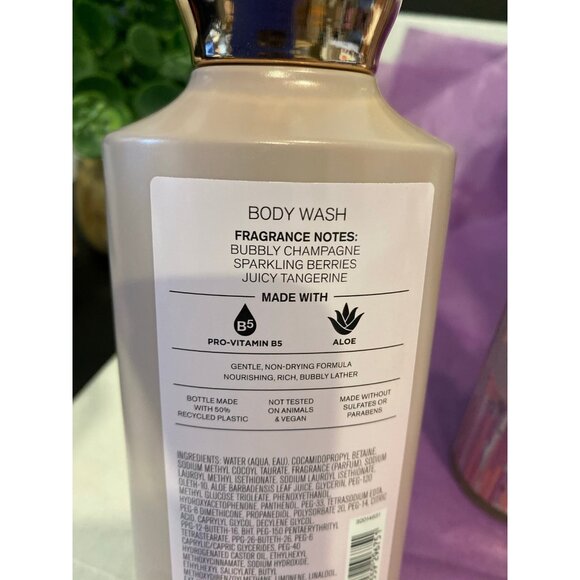 Bath & Body Works “Champagne Toast” New 5 Pc Body Care Set - Picture 3 of 11